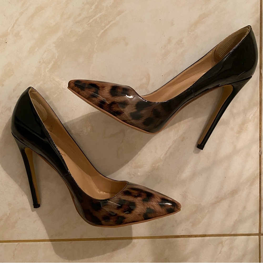 Leopard Ombré Heels